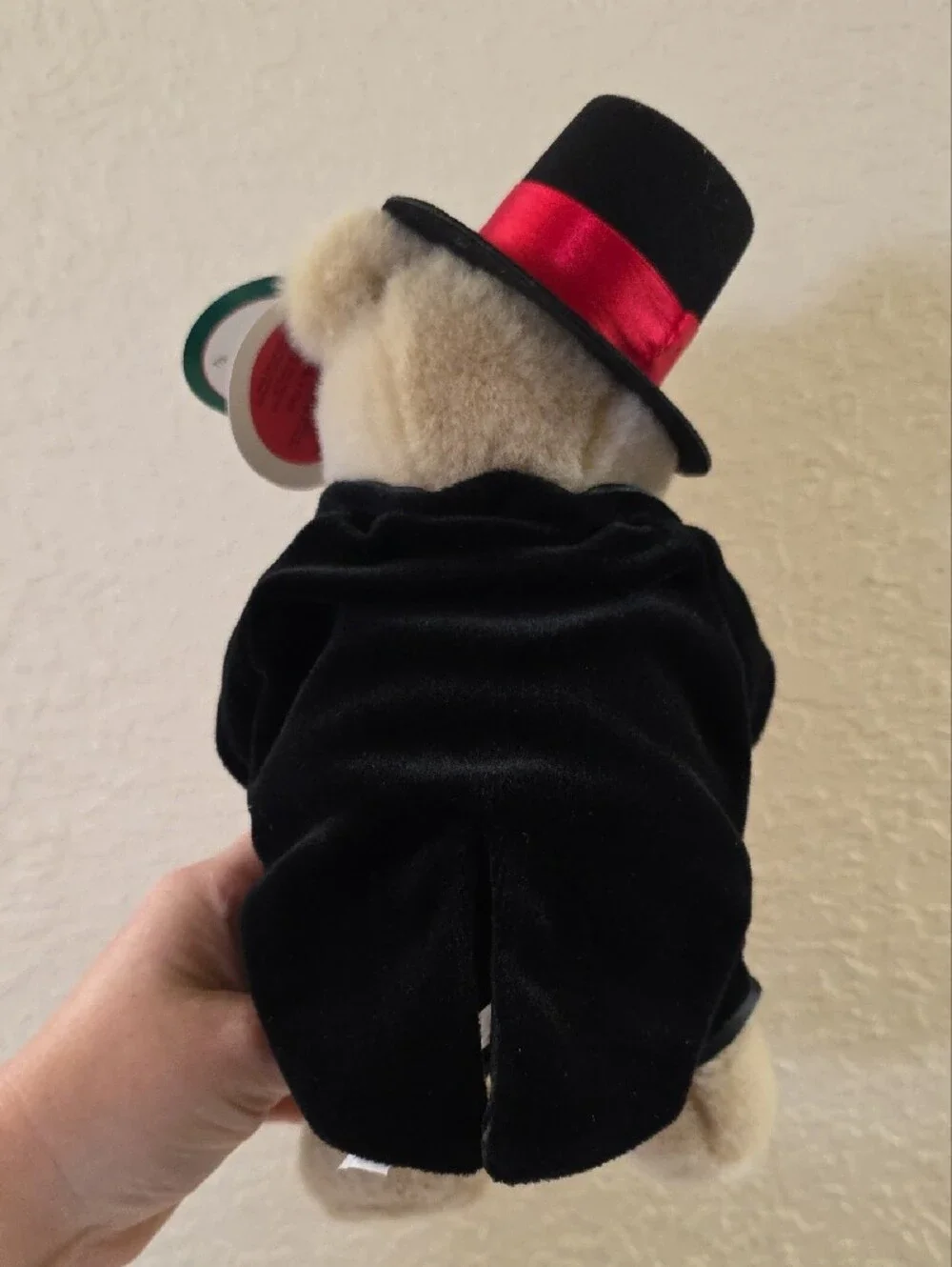 Vintage Starbucks Bearista 2002 Valentine Tuxedo Bear Be Mine 18th Edition NWT